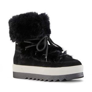 Cougar Vanora Genuine Rabbit Fur Trim Boot